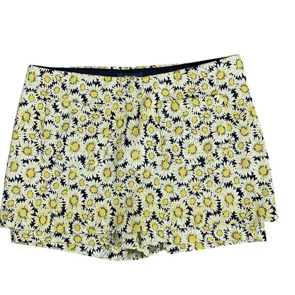 MAEVE‎ BY ANTHROPOLOGIE DAYSY PRINT SKORT SIZE 0 - Picture 1 of 7